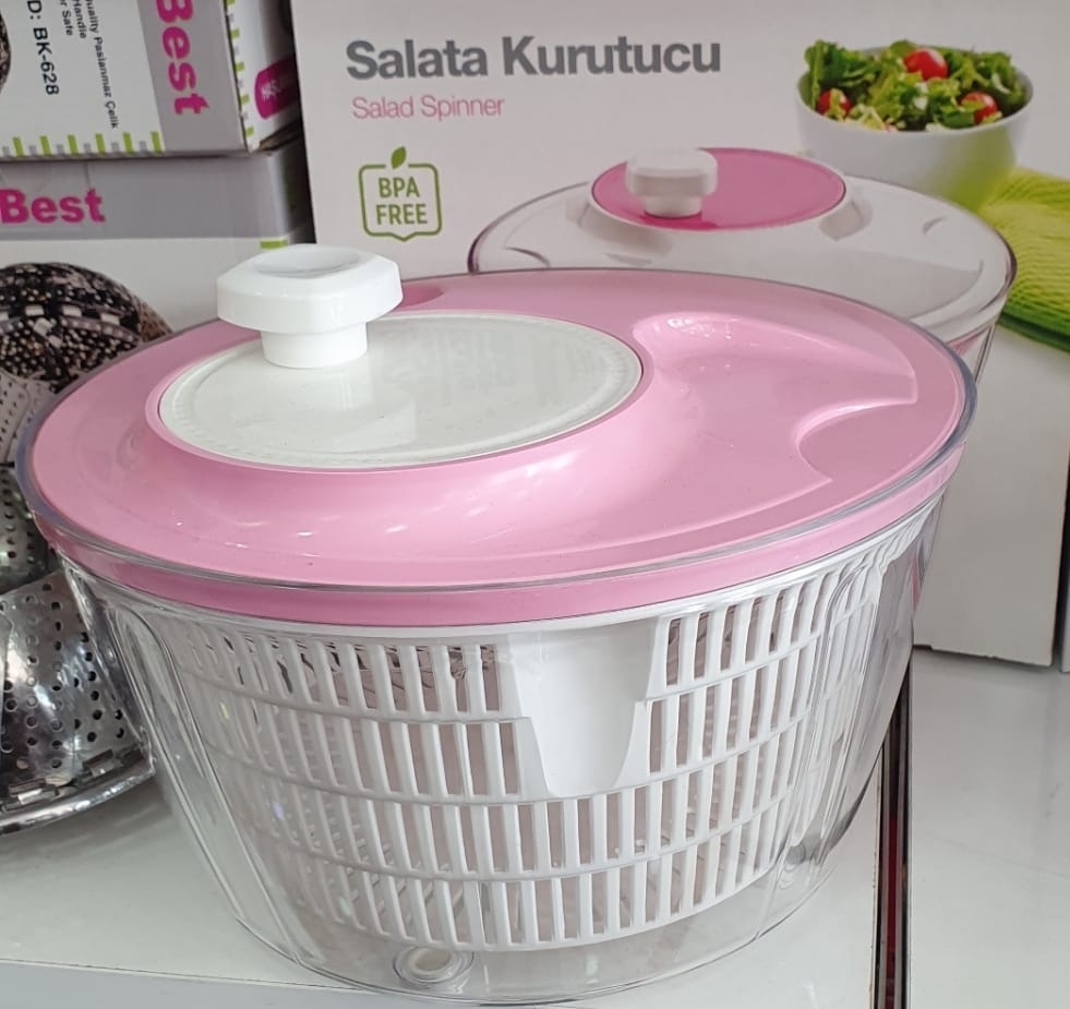Essoreuse à Salade et Légumes en Plastique Alimentaire Sans BPA - Salata  Kurutucu BZE00199 - Sodishop
