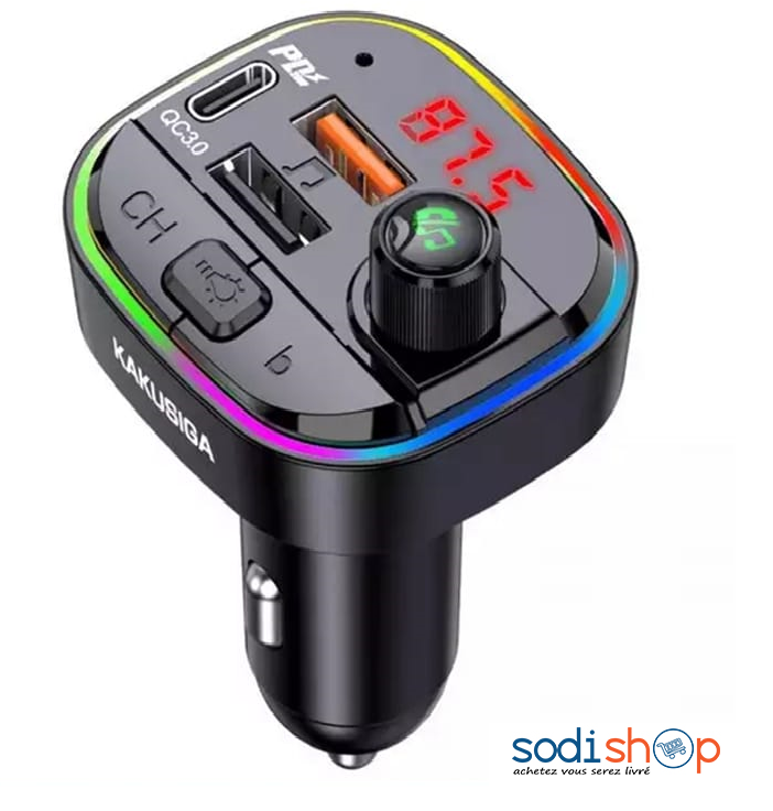 Kit Car Bluetooth MP3 Chargeur de Téléphone Multifonction Pour Voiture  MK00072 - Sodishop