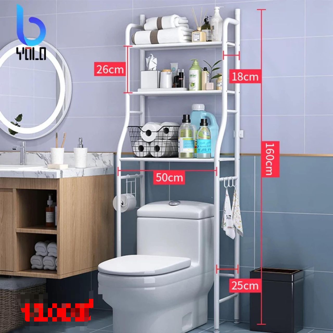 WC optimisé :-) Intelligent le meuble recyclé dans les toilette!