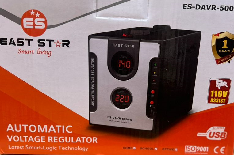 Régulateur de tension automatique East Star Deluxe - Convertisseur de  puissance 1000W AB00128 - Sodishop