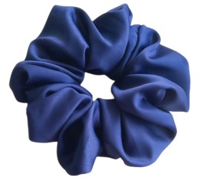 Chouchou Très Doux - Elastiques Cheveux Femme Fille - Couleur Bleu -  MD00650 - Sodishop